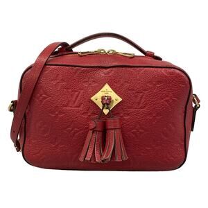 Louis Vuitton Saintonge Monogram Empreinte Shoulder Bag M44606 Monogram